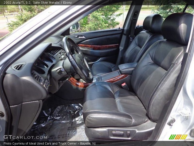 Satin Silver Metallic / Ebony 2002 Acura TL 3.2