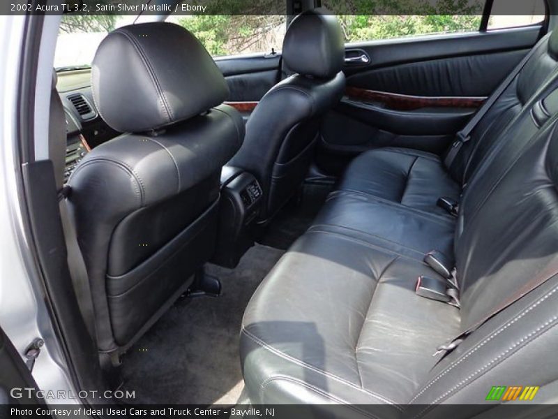 Satin Silver Metallic / Ebony 2002 Acura TL 3.2