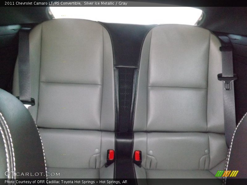 Silver Ice Metallic / Gray 2011 Chevrolet Camaro LT/RS Convertible