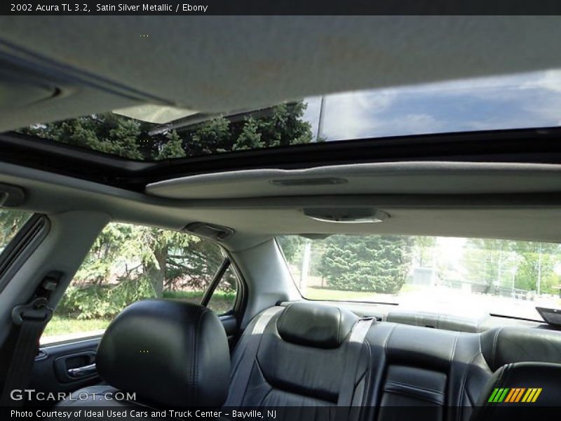 Satin Silver Metallic / Ebony 2002 Acura TL 3.2