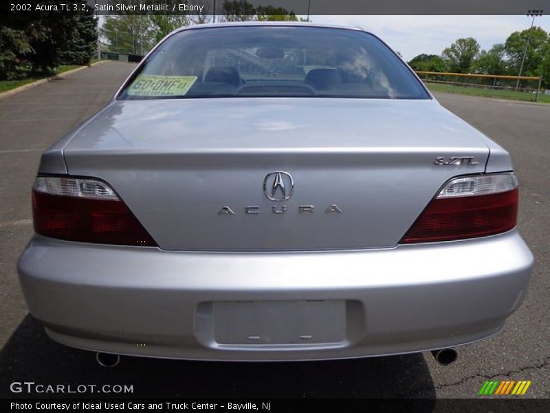 Satin Silver Metallic / Ebony 2002 Acura TL 3.2
