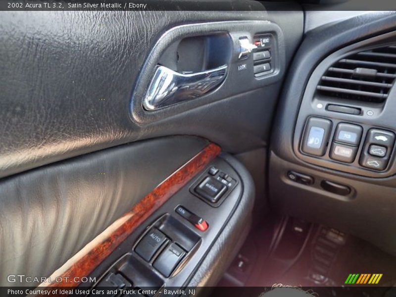 Satin Silver Metallic / Ebony 2002 Acura TL 3.2