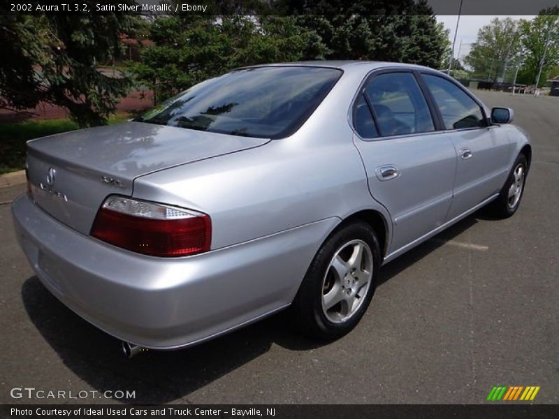 Satin Silver Metallic / Ebony 2002 Acura TL 3.2