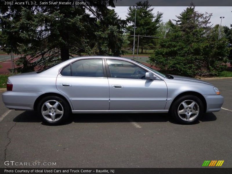 Satin Silver Metallic / Ebony 2002 Acura TL 3.2