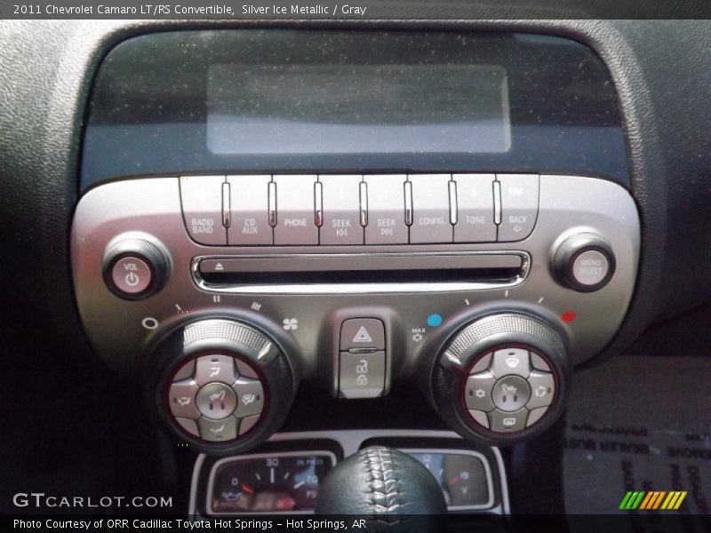 Silver Ice Metallic / Gray 2011 Chevrolet Camaro LT/RS Convertible