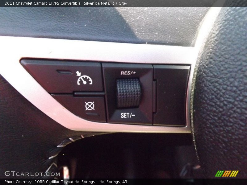 Silver Ice Metallic / Gray 2011 Chevrolet Camaro LT/RS Convertible