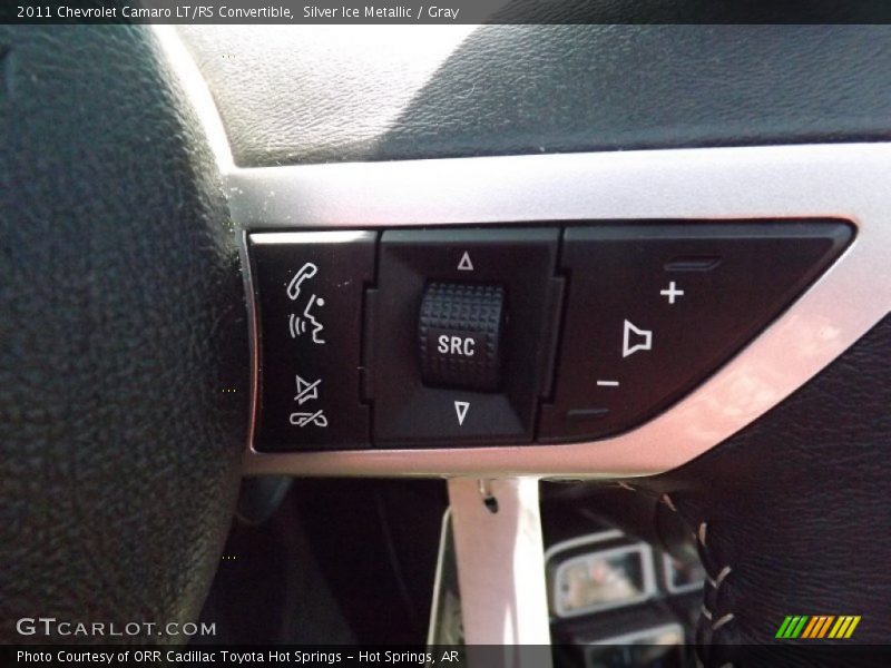 Silver Ice Metallic / Gray 2011 Chevrolet Camaro LT/RS Convertible