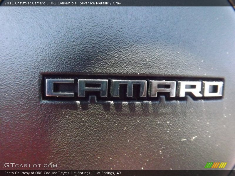 Silver Ice Metallic / Gray 2011 Chevrolet Camaro LT/RS Convertible
