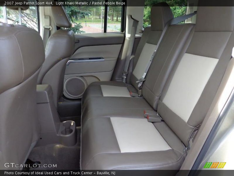 Rear Seat of 2007 Patriot Sport 4x4