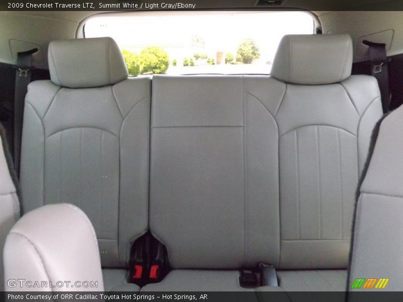 Summit White / Light Gray/Ebony 2009 Chevrolet Traverse LTZ
