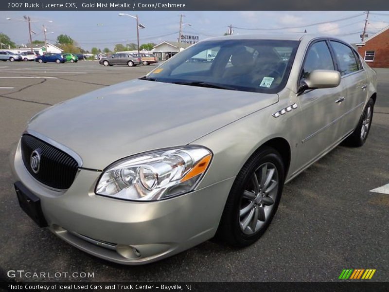 Gold Mist Metallic / Cocoa/Cashmere 2007 Buick Lucerne CXS