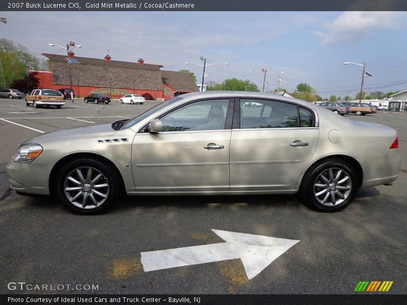 Gold Mist Metallic / Cocoa/Cashmere 2007 Buick Lucerne CXS