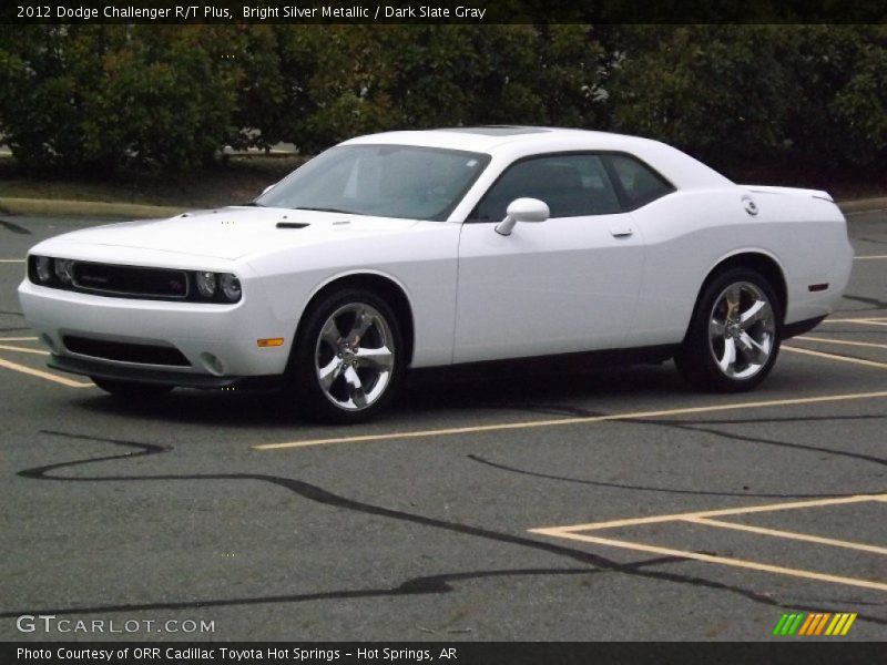 Bright Silver Metallic / Dark Slate Gray 2012 Dodge Challenger R/T Plus