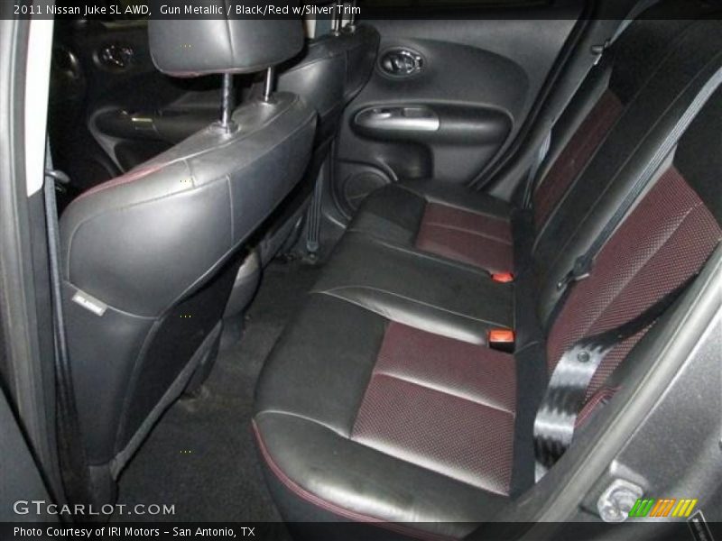 Gun Metallic / Black/Red w/Silver Trim 2011 Nissan Juke SL AWD
