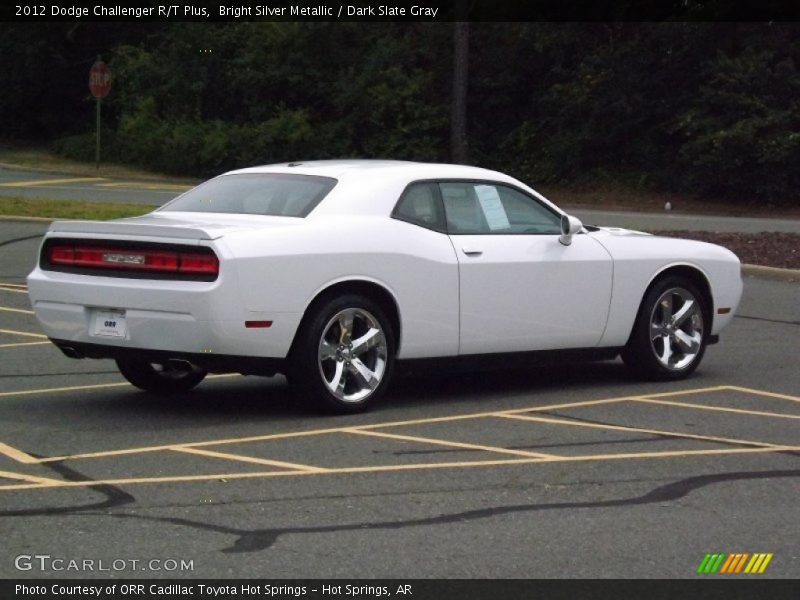 Bright Silver Metallic / Dark Slate Gray 2012 Dodge Challenger R/T Plus