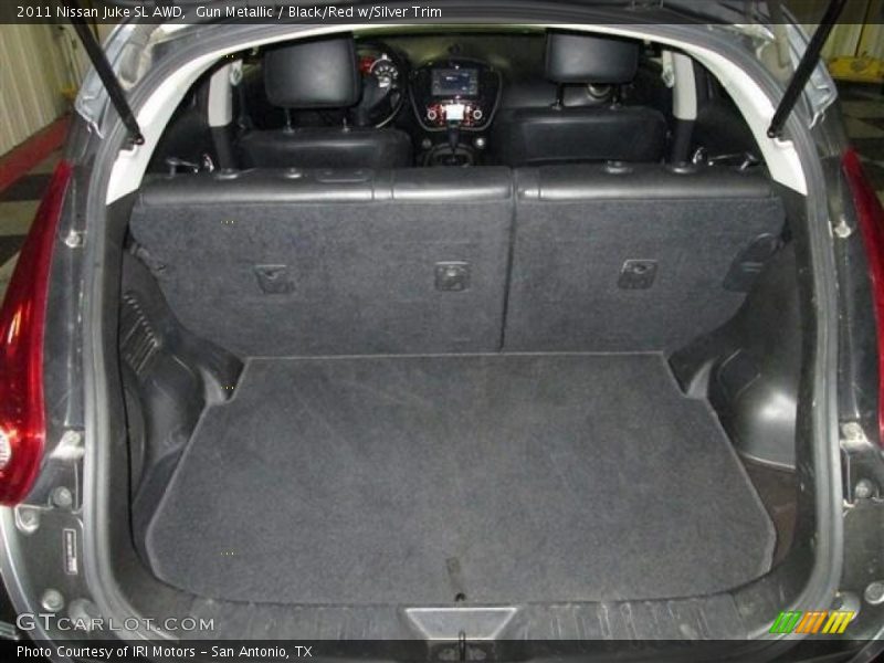 Gun Metallic / Black/Red w/Silver Trim 2011 Nissan Juke SL AWD