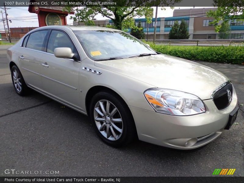 Gold Mist Metallic / Cocoa/Cashmere 2007 Buick Lucerne CXS