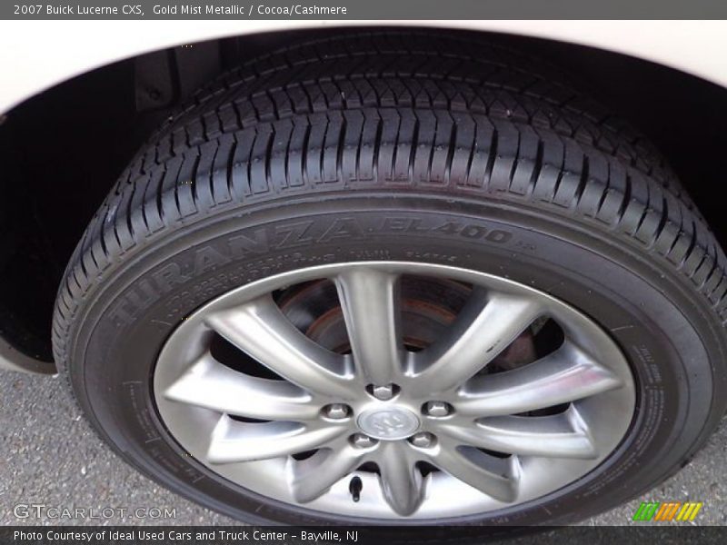 Gold Mist Metallic / Cocoa/Cashmere 2007 Buick Lucerne CXS