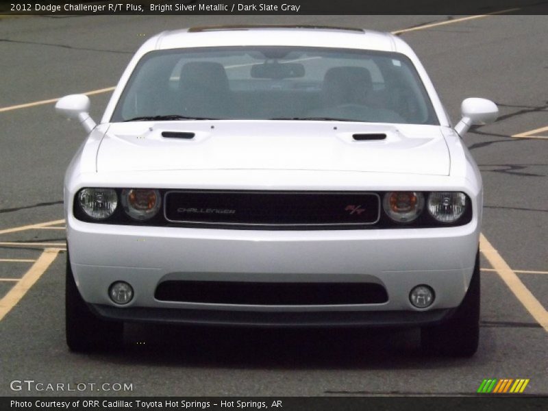 Bright Silver Metallic / Dark Slate Gray 2012 Dodge Challenger R/T Plus