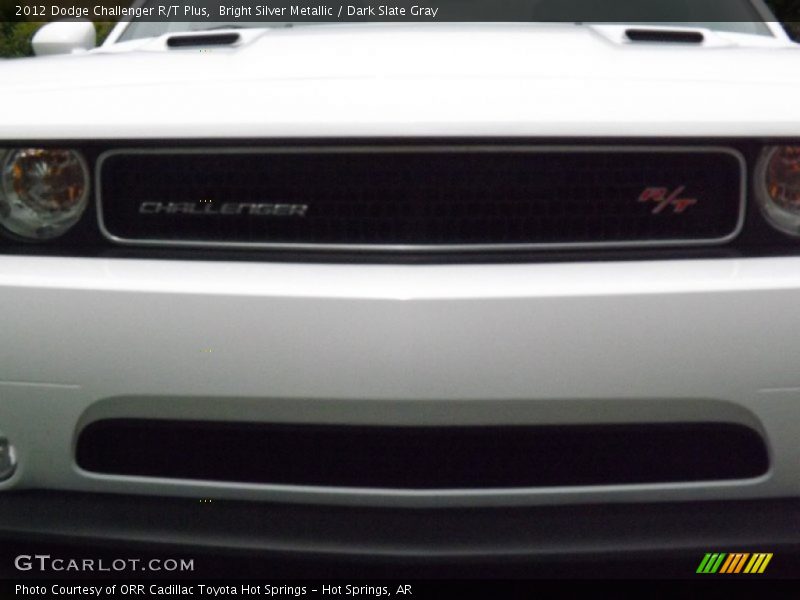 Bright Silver Metallic / Dark Slate Gray 2012 Dodge Challenger R/T Plus