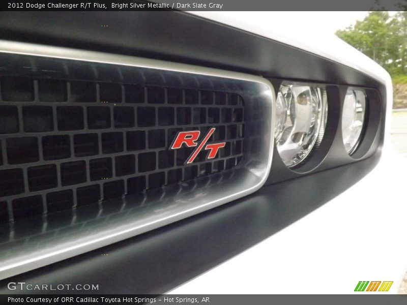 Bright Silver Metallic / Dark Slate Gray 2012 Dodge Challenger R/T Plus