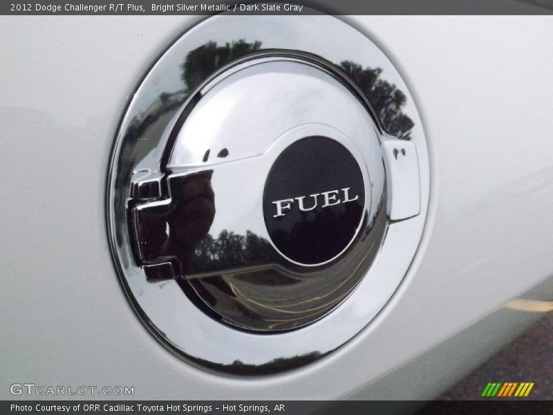 Bright Silver Metallic / Dark Slate Gray 2012 Dodge Challenger R/T Plus