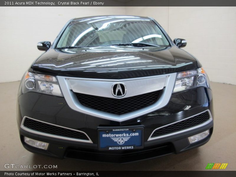 Crystal Black Pearl / Ebony 2011 Acura MDX Technology