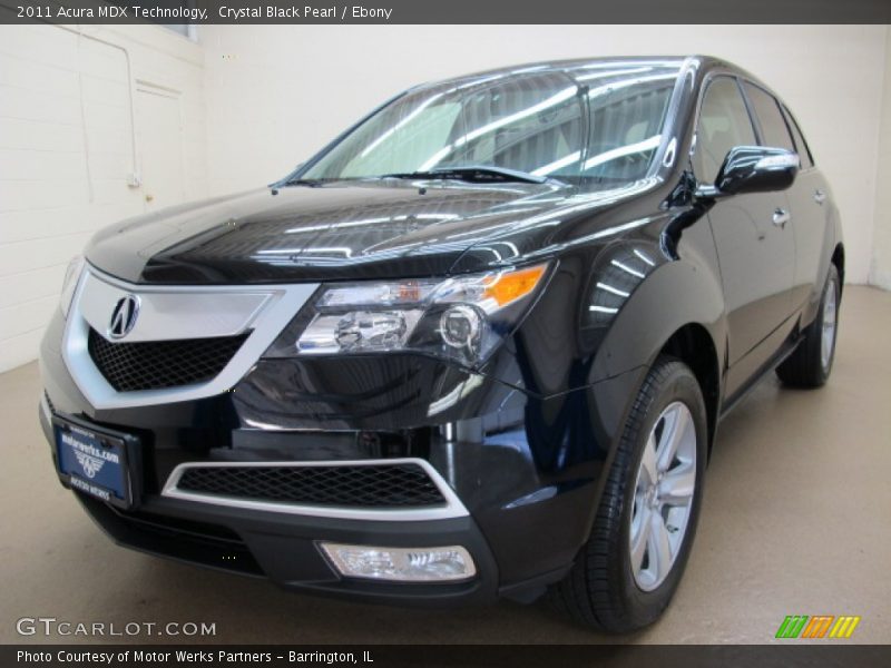 Crystal Black Pearl / Ebony 2011 Acura MDX Technology