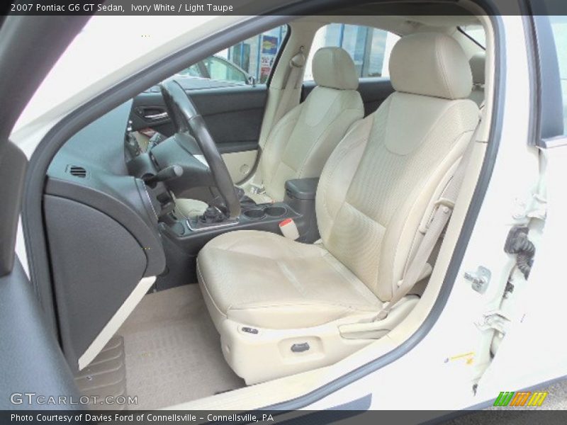 Front Seat of 2007 G6 GT Sedan