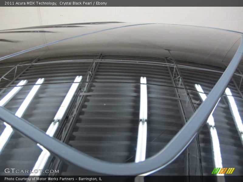 Crystal Black Pearl / Ebony 2011 Acura MDX Technology