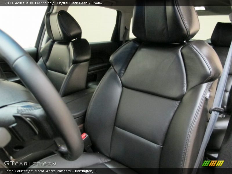 Crystal Black Pearl / Ebony 2011 Acura MDX Technology