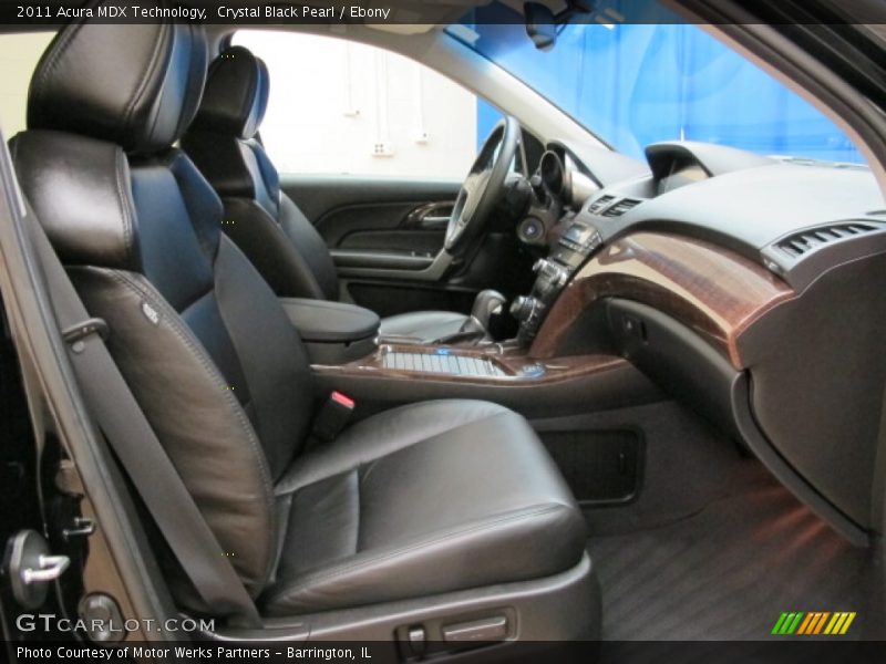 Crystal Black Pearl / Ebony 2011 Acura MDX Technology
