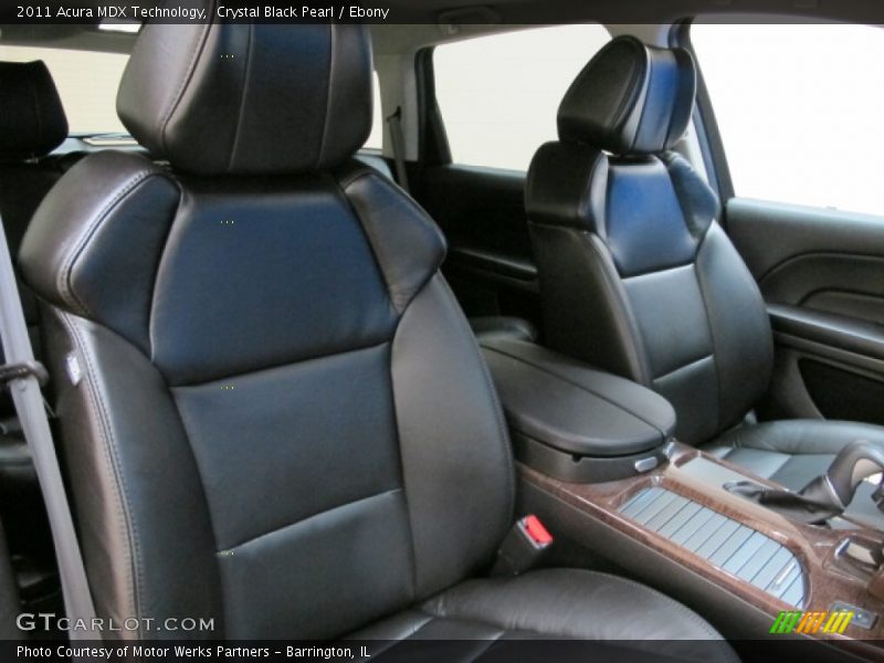 Crystal Black Pearl / Ebony 2011 Acura MDX Technology