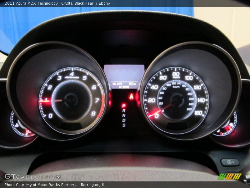  2011 MDX Technology Technology Gauges