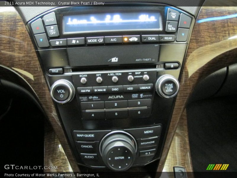 Controls of 2011 MDX Technology