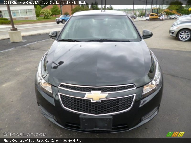 Black Granite Metallic / Jet Black 2011 Chevrolet Cruze LT