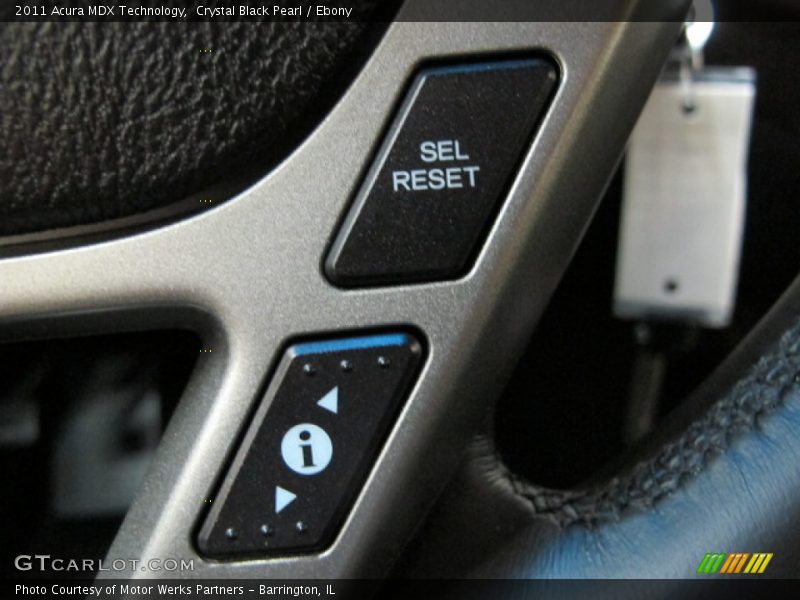 Controls of 2011 MDX Technology
