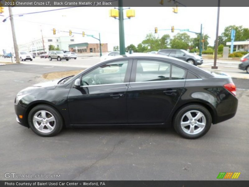 Black Granite Metallic / Jet Black 2011 Chevrolet Cruze LT