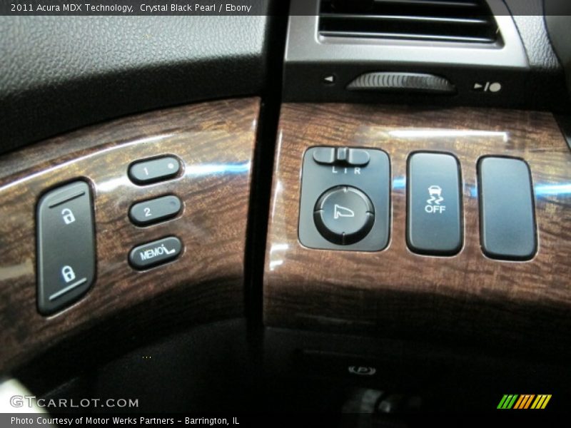 Controls of 2011 MDX Technology