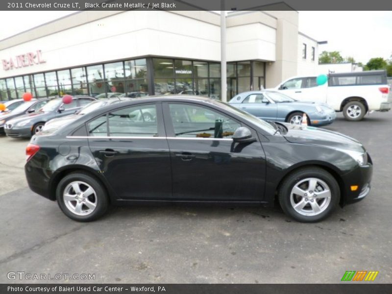 Black Granite Metallic / Jet Black 2011 Chevrolet Cruze LT