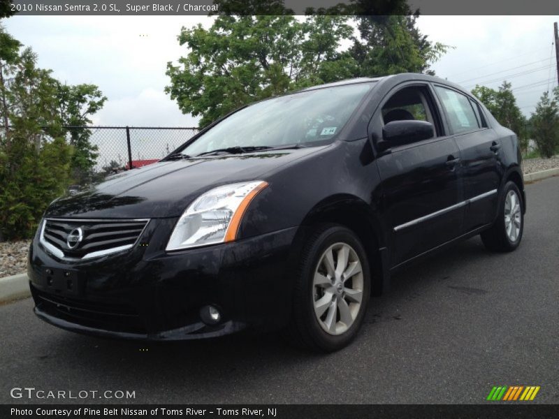 Super Black / Charcoal 2010 Nissan Sentra 2.0 SL