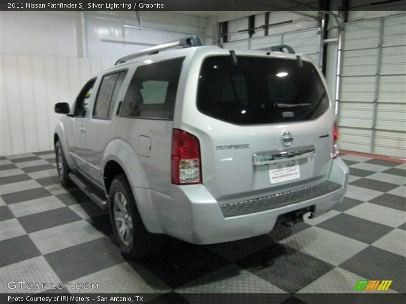 Silver Lightning / Graphite 2011 Nissan Pathfinder S