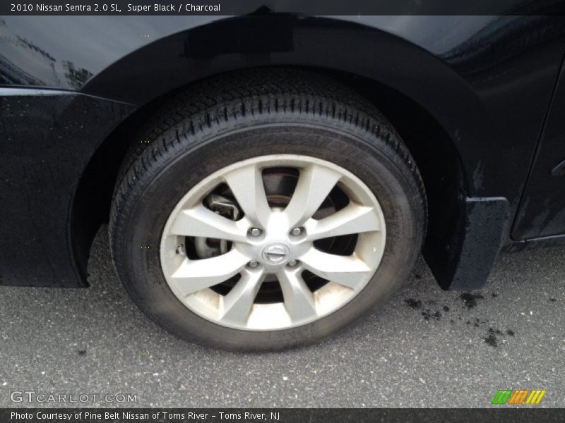 Super Black / Charcoal 2010 Nissan Sentra 2.0 SL