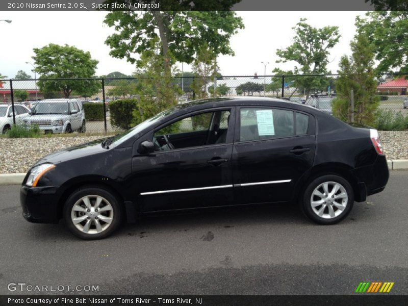Super Black / Charcoal 2010 Nissan Sentra 2.0 SL