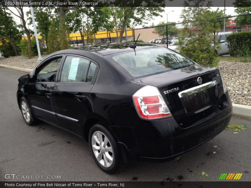Super Black / Charcoal 2010 Nissan Sentra 2.0 SL