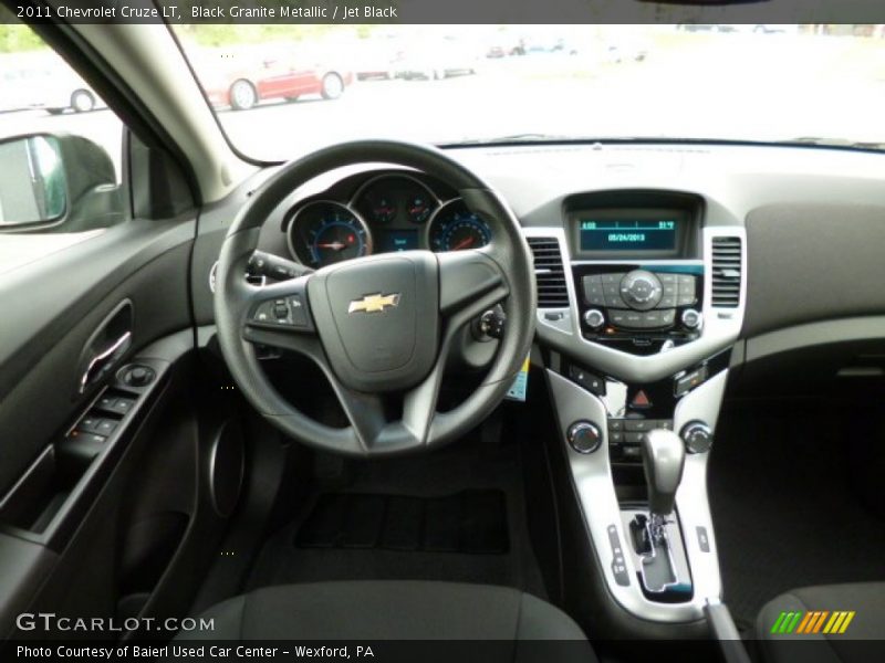 Black Granite Metallic / Jet Black 2011 Chevrolet Cruze LT