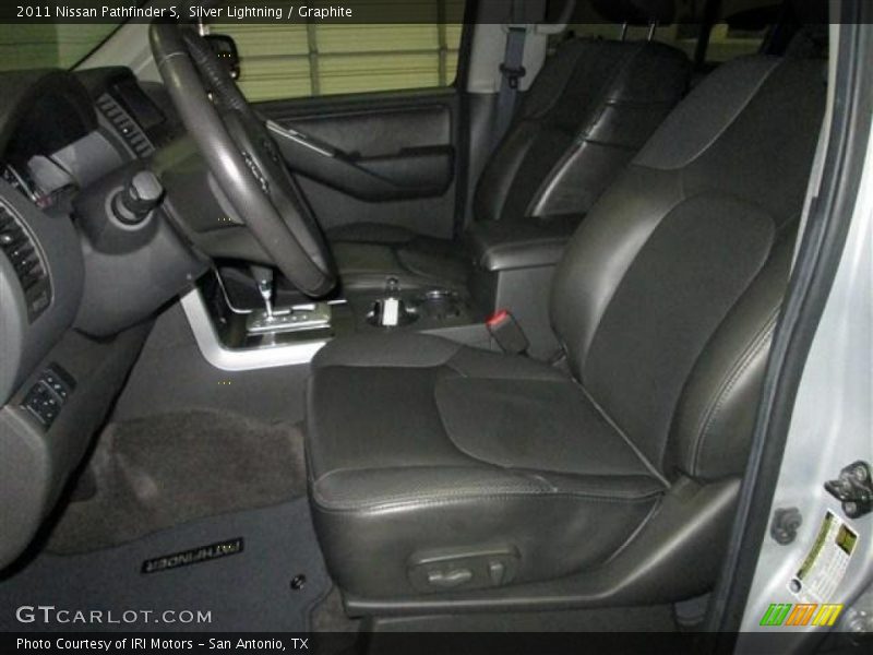 Silver Lightning / Graphite 2011 Nissan Pathfinder S