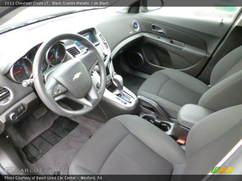 Black Granite Metallic / Jet Black 2011 Chevrolet Cruze LT