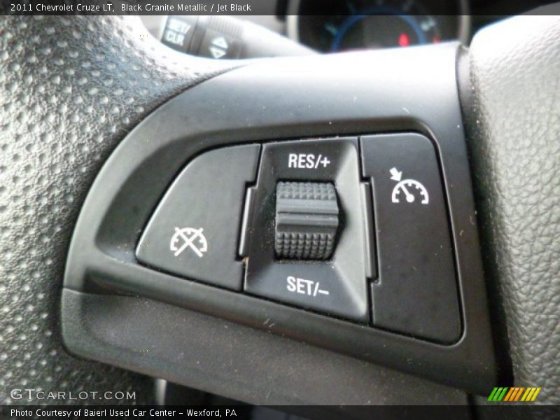 Black Granite Metallic / Jet Black 2011 Chevrolet Cruze LT