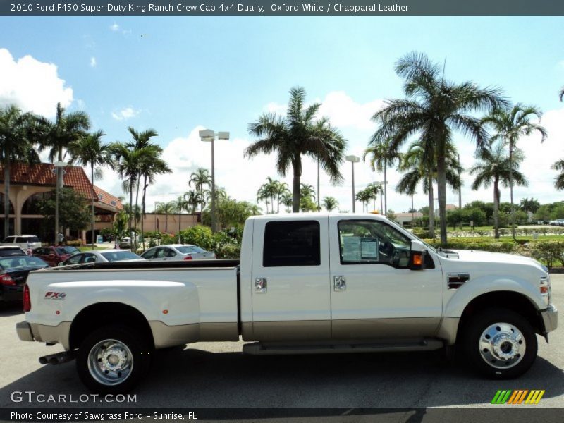  2010 F450 Super Duty King Ranch Crew Cab 4x4 Dually Oxford White